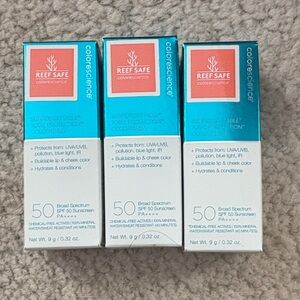 Colorescience Reef Safe Lip & Cheek Color Balm SPF 50 - Peachy Coral